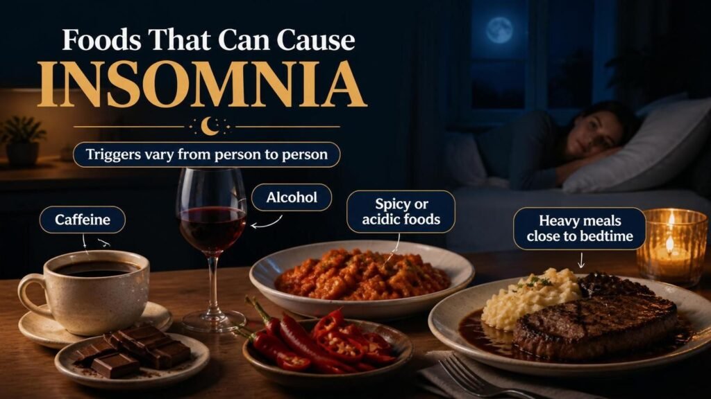 Foods That Can Cause Insomnia